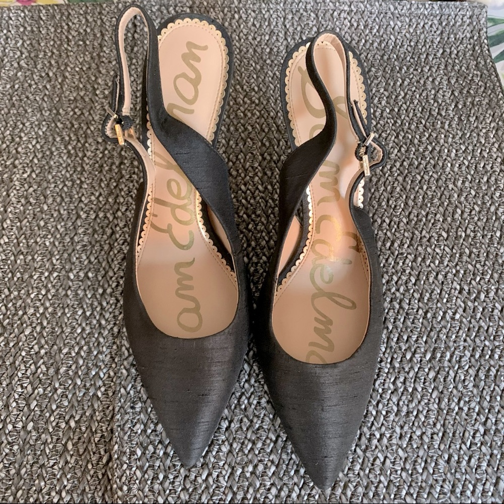Sam Edelman black heels - worn once